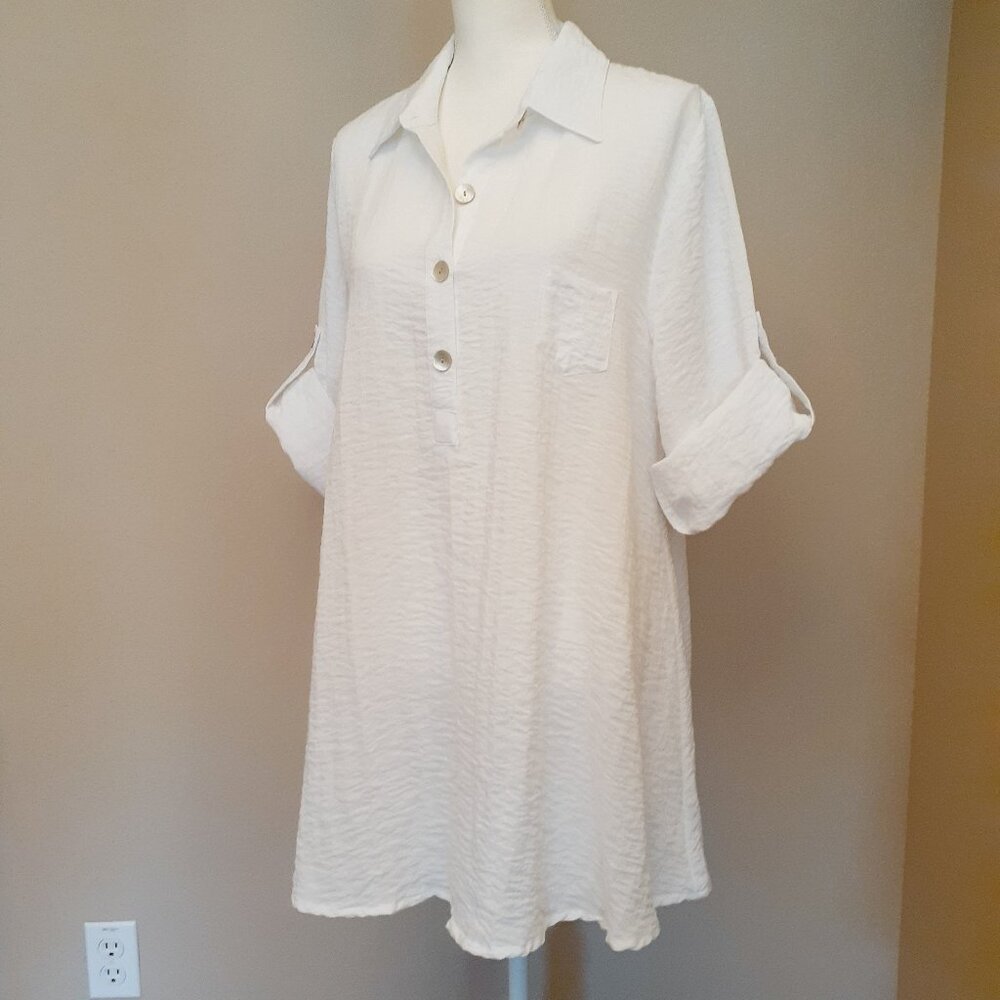 Habitat Pullover White Tunic